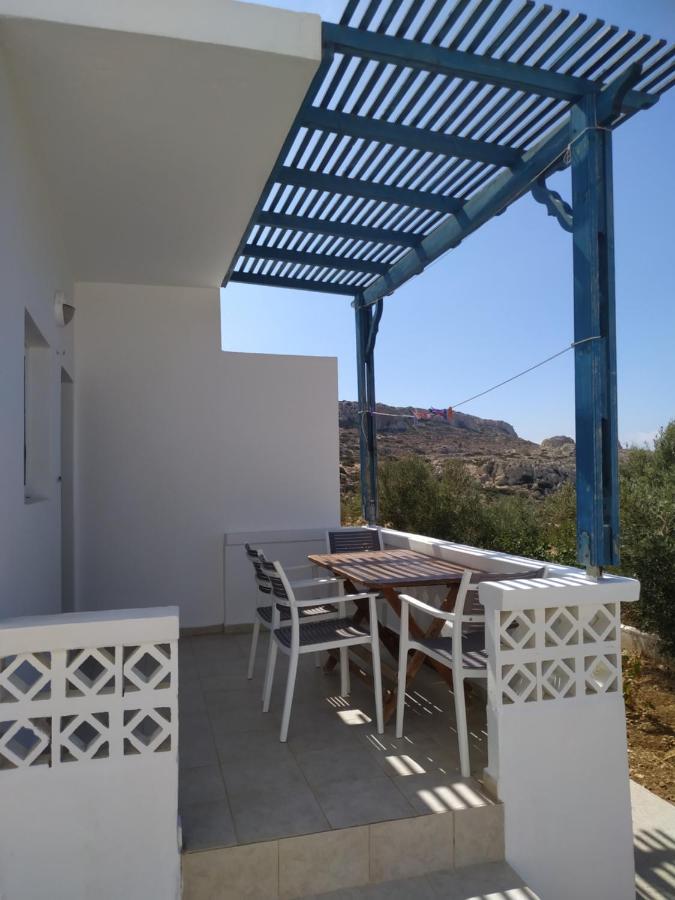 Albatros Studios & Apartments Lefkos  Luaran gambar