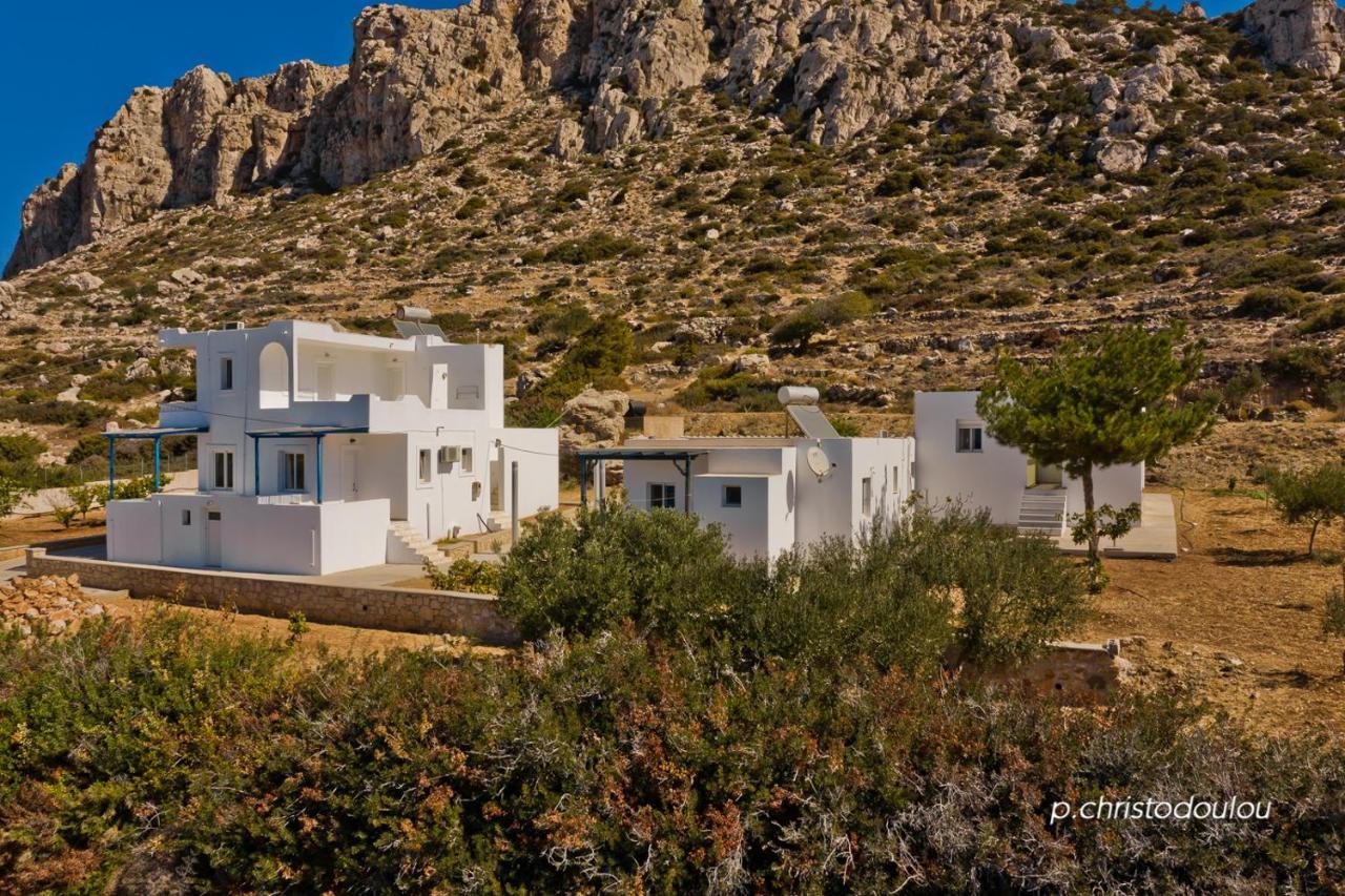 Albatros Studios & Apartments Lefkos  Luaran gambar