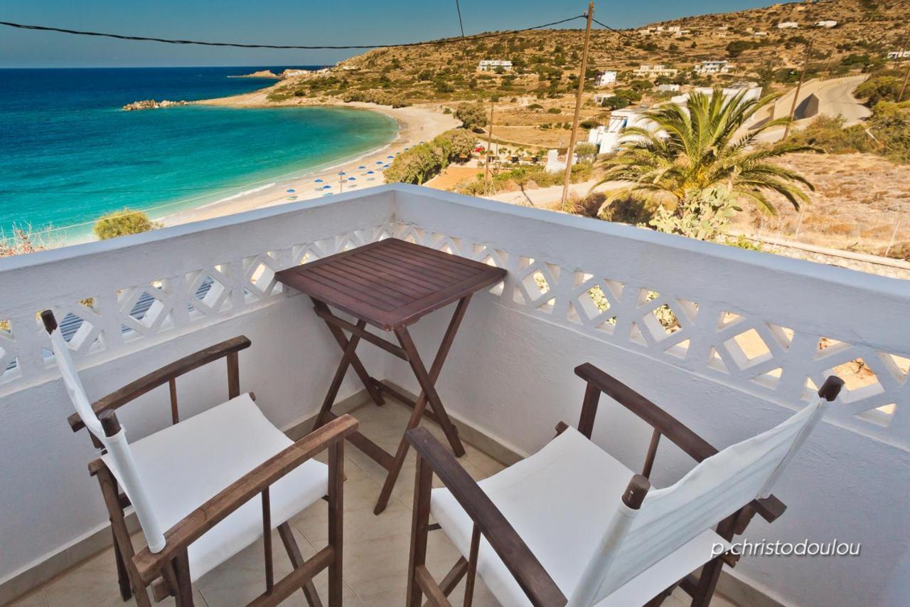 Albatros Studios & Apartments Lefkos  Luaran gambar