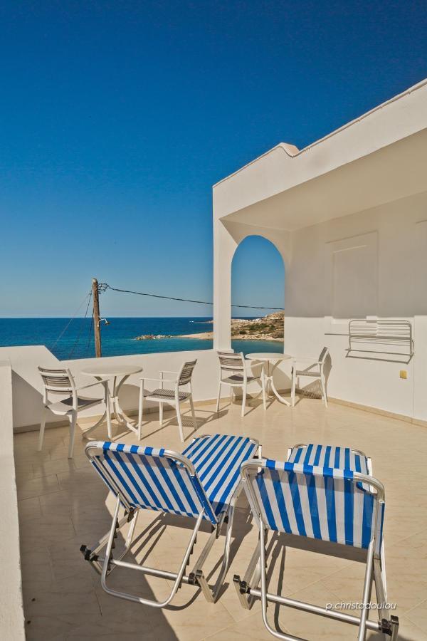 Albatros Studios & Apartments Lefkos  Luaran gambar
