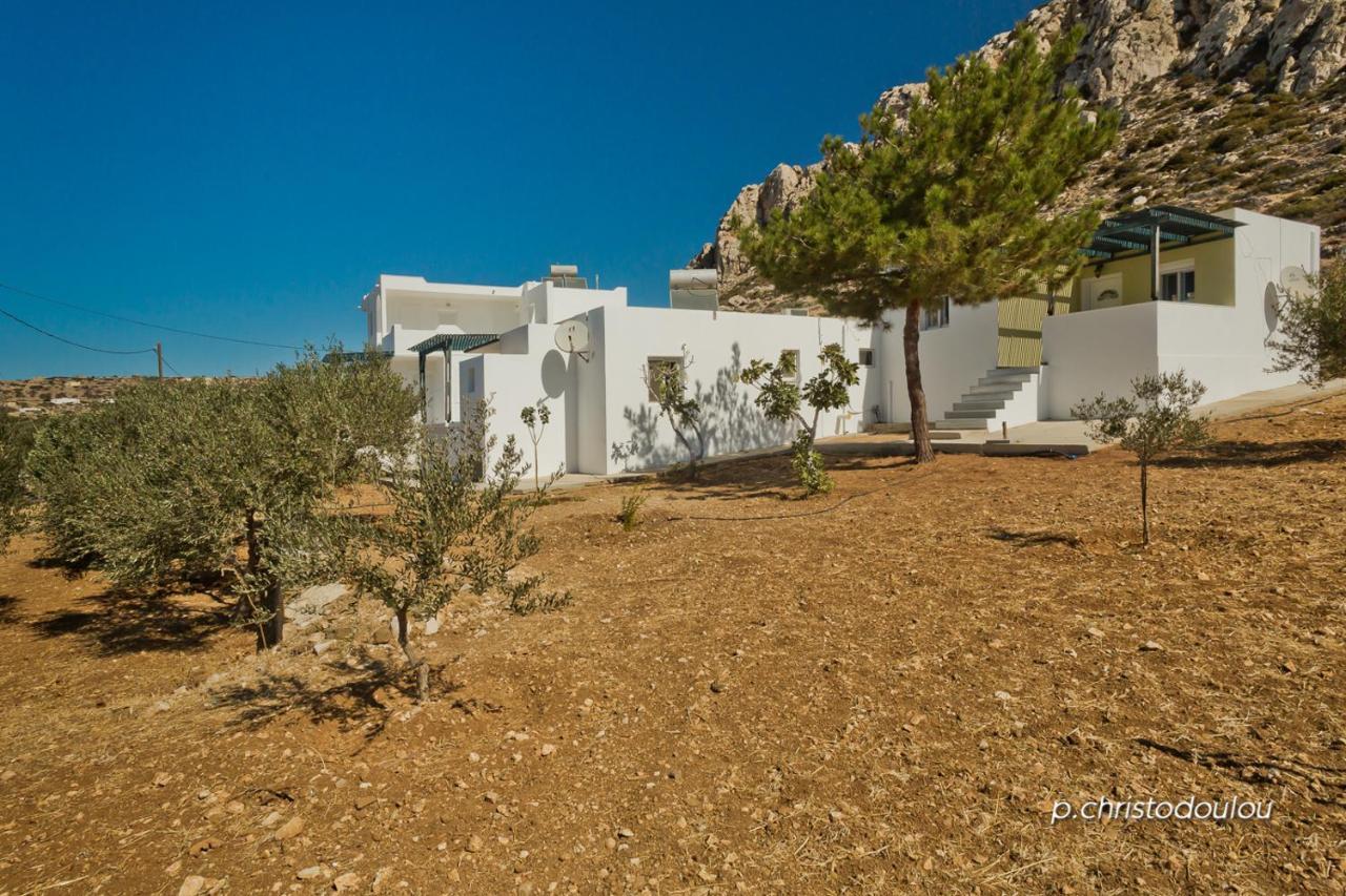 Albatros Studios & Apartments Lefkos  Luaran gambar