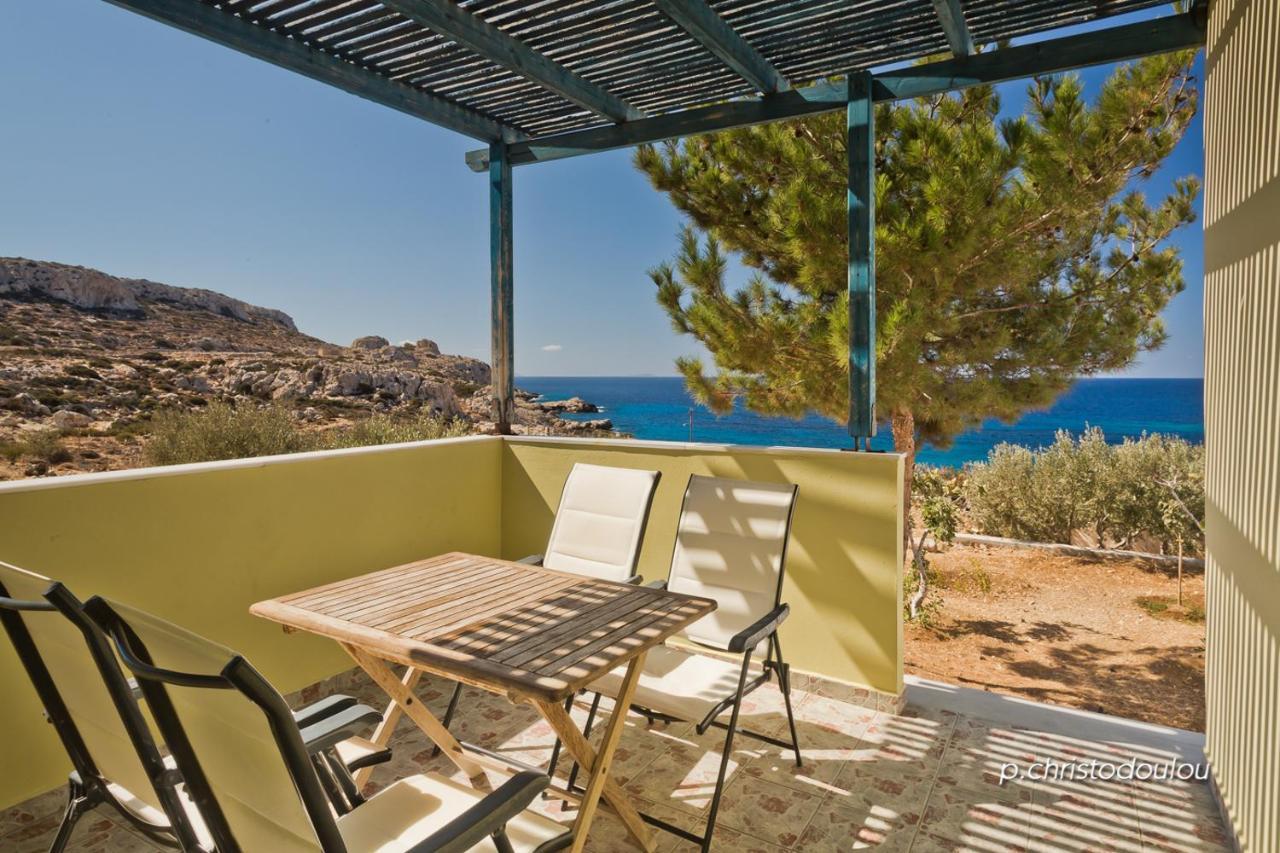 Albatros Studios & Apartments Lefkos  Luaran gambar