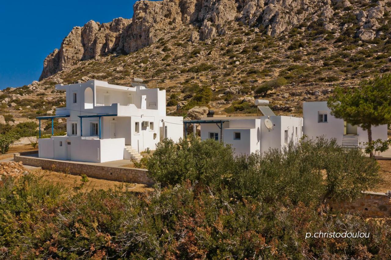 Albatros Studios & Apartments Lefkos  Luaran gambar