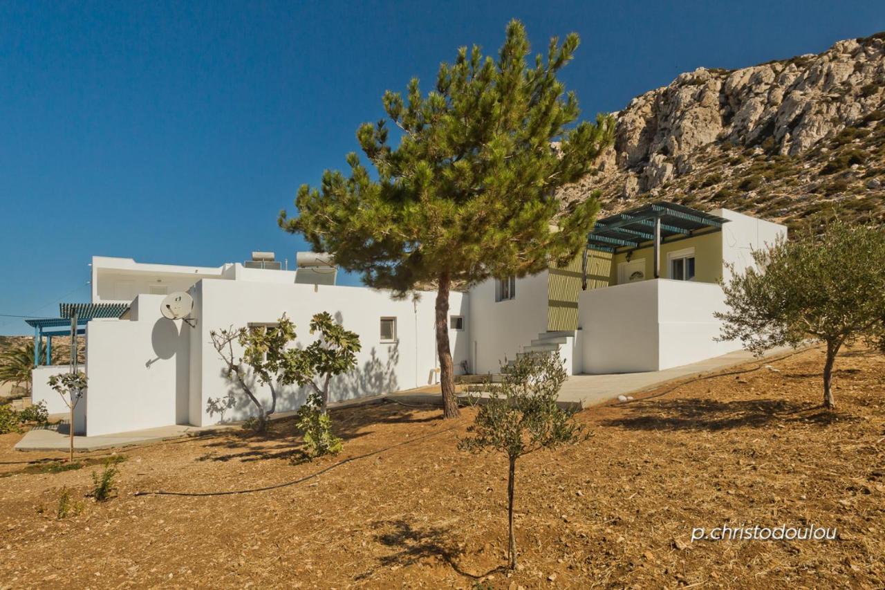 Albatros Studios & Apartments Lefkos  Luaran gambar
